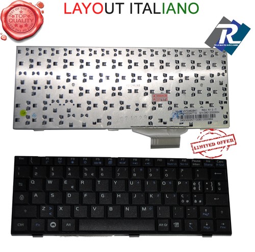 Tastiera italiana nera - italiana, per