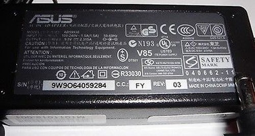 Caricatore alim originale asus - caricatore,