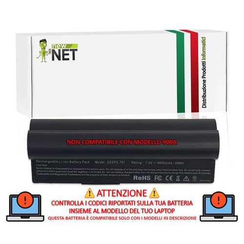 Batteria compatibile con asus - con,