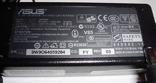 Alimentazione originale asus - originale,